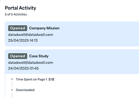Instant notifications