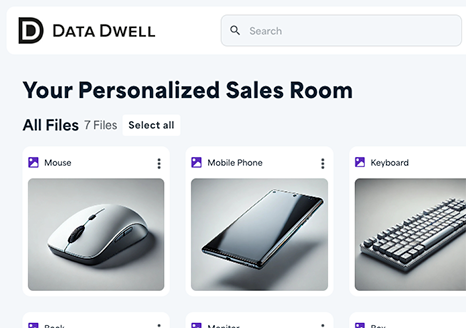 Digital sales room